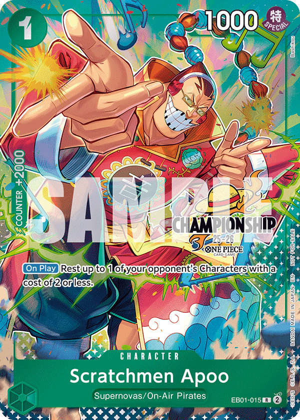 Scratchmen Apoo (Alternate Art 4)