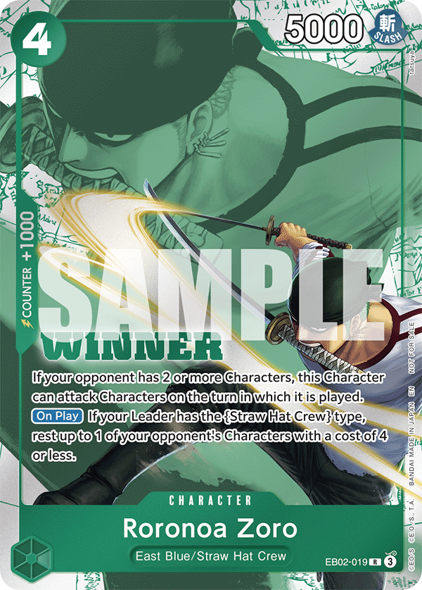 Roronoa Zoro (Alternate Art 2)