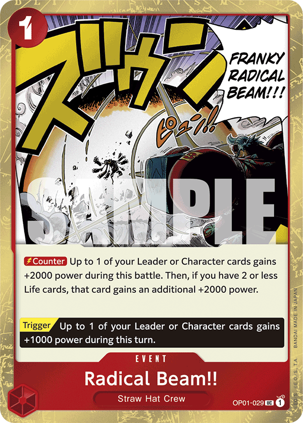 Radical Beam!! (Alternate Art 2)