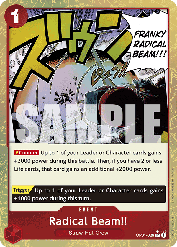 Radical Beam!! (Alternate Art 3)