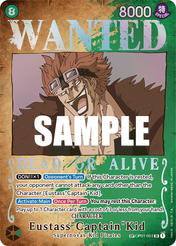Eustass"Captain"Kid (Alternate Art 2)