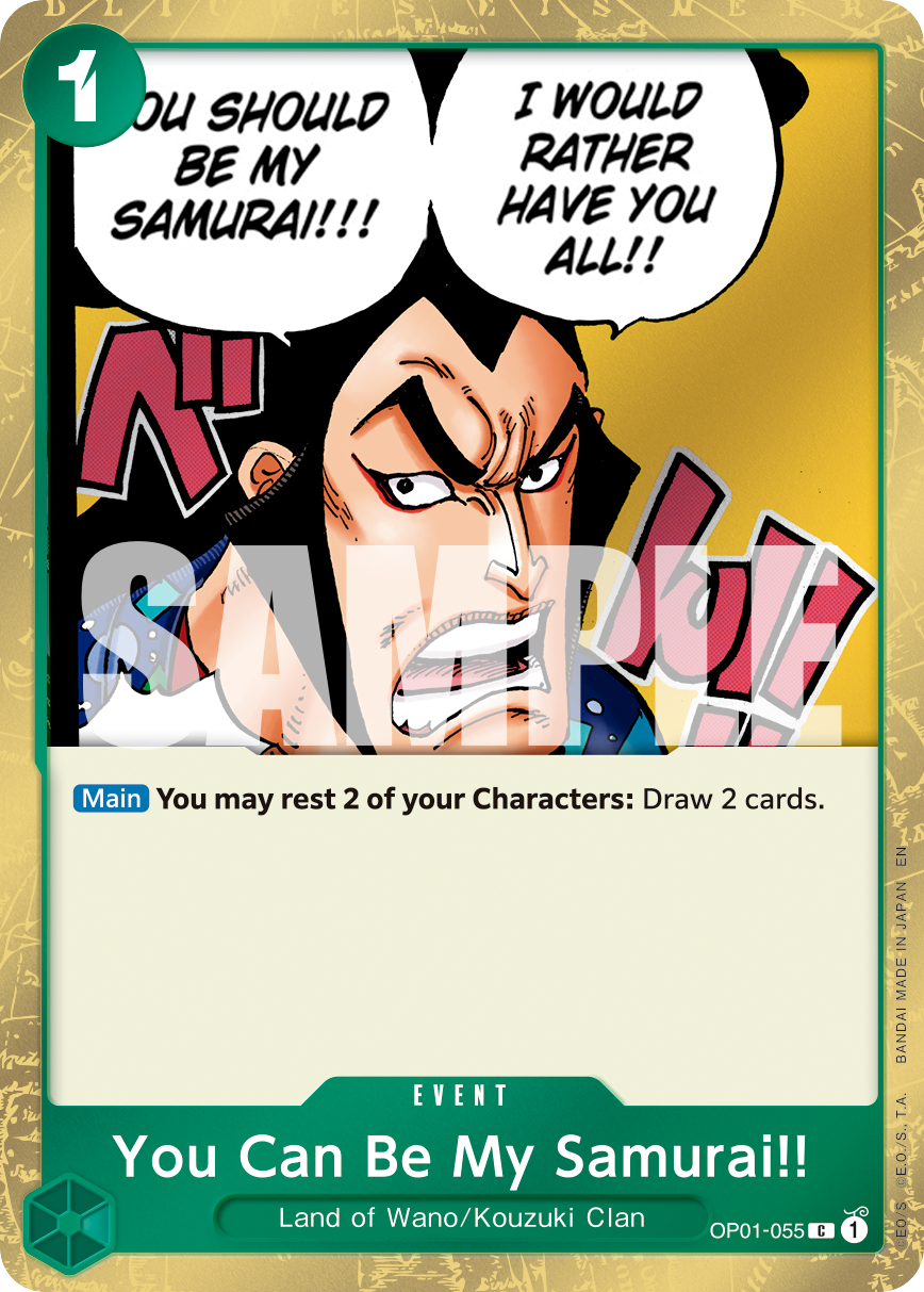 You Can Be My Samurai!! (Alternate Art)