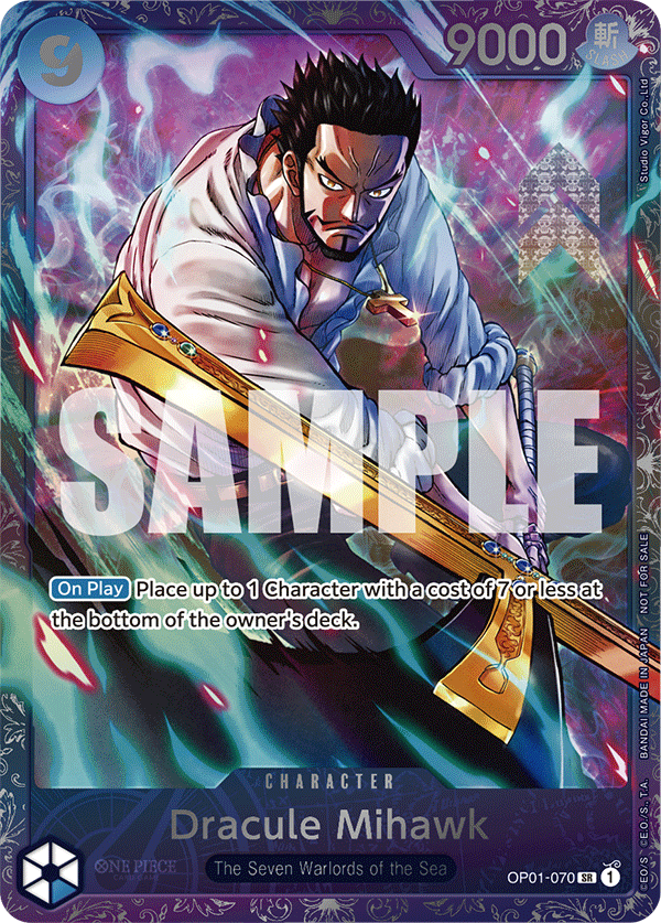 Dracule Mihawk (Alternate Art 2)