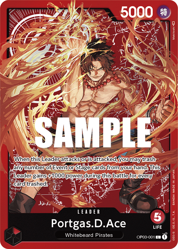 Portgas.D.Ace (Alternate Art 2)