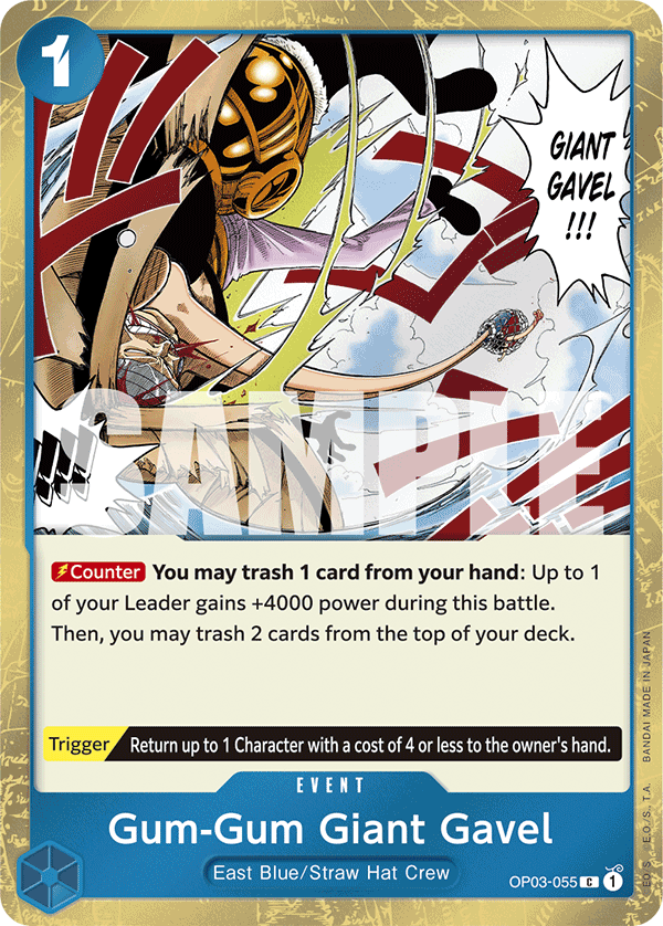 Gum-Gum Giant Gavel (Alternate Art 2)