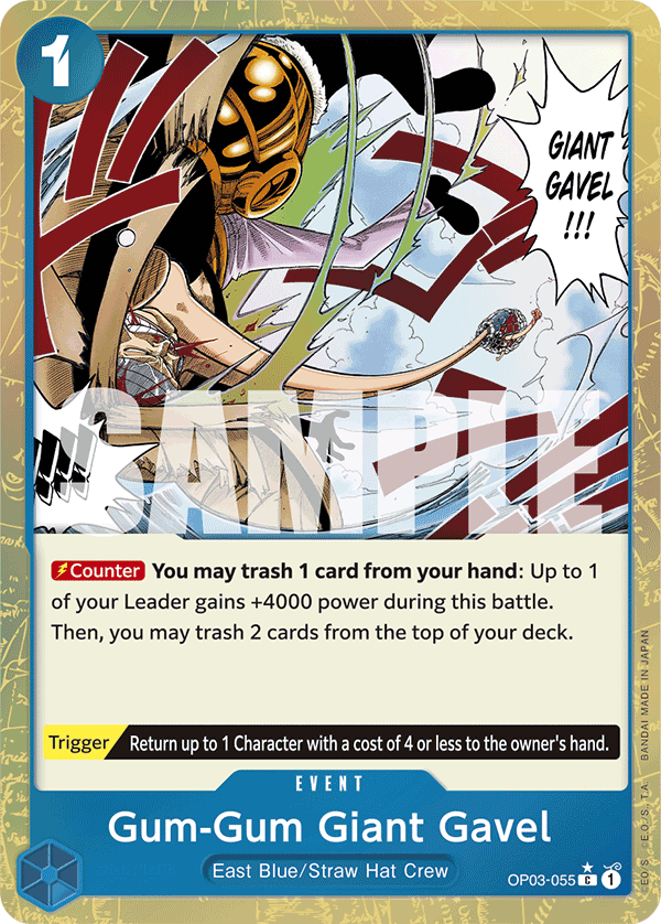 Gum-Gum Giant Gavel (Alternate Art 3)