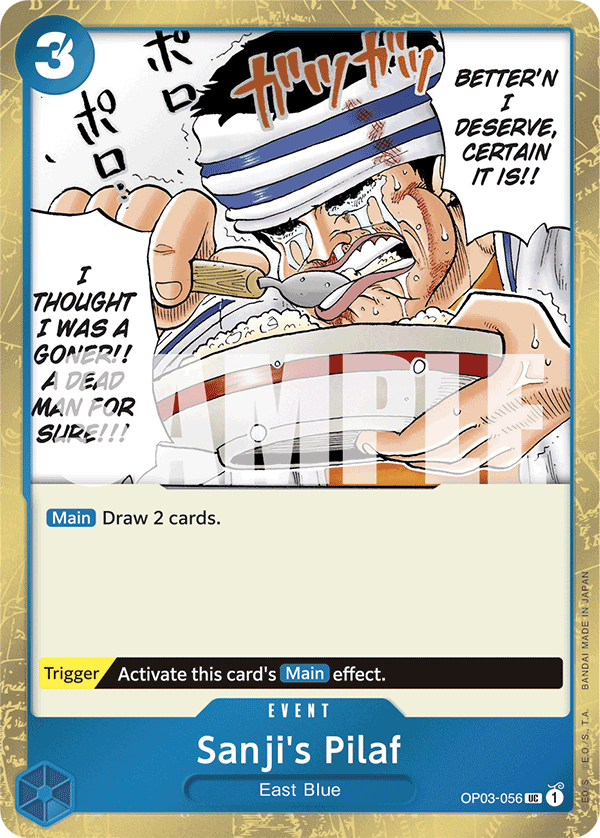 Sanji's Pilaf (Alternate Art 2)