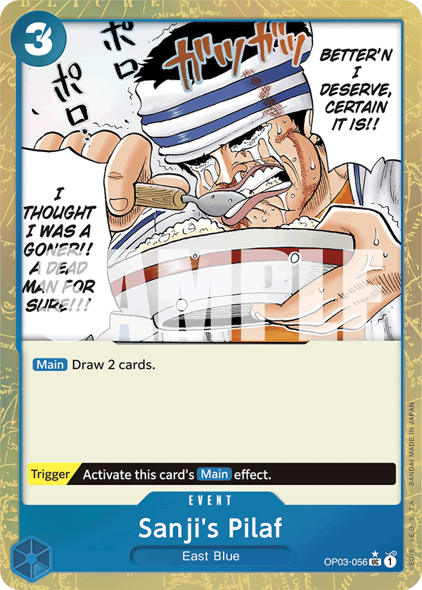 Sanji's Pilaf (Alternate Art 3)