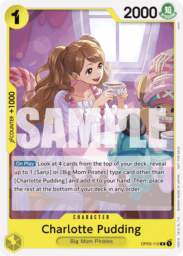 Charlotte Pudding (Alternate Art 3)