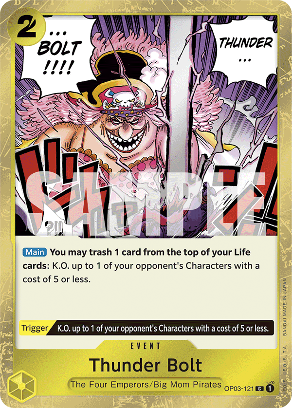 Thunder Bolt (Alternate Art 3)