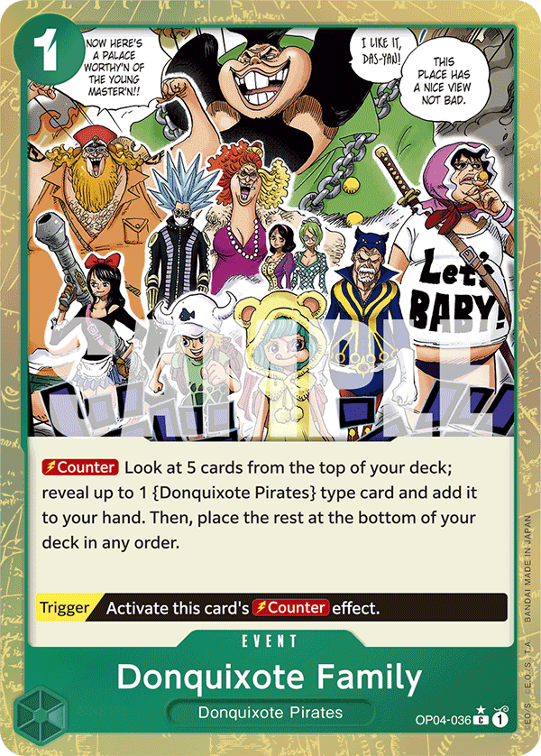 Donquixote Family (Alternate Art 3)