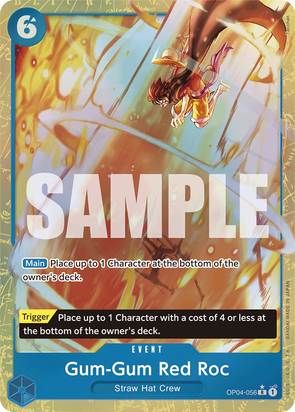 Gum-Gum Red Roc (Alternate Art 4)