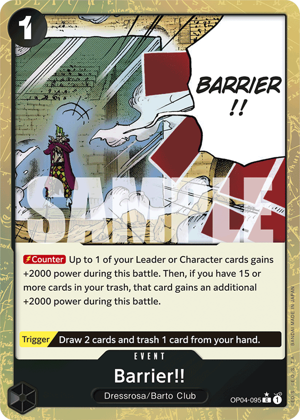 Barrier!! (Alternate Art 3)