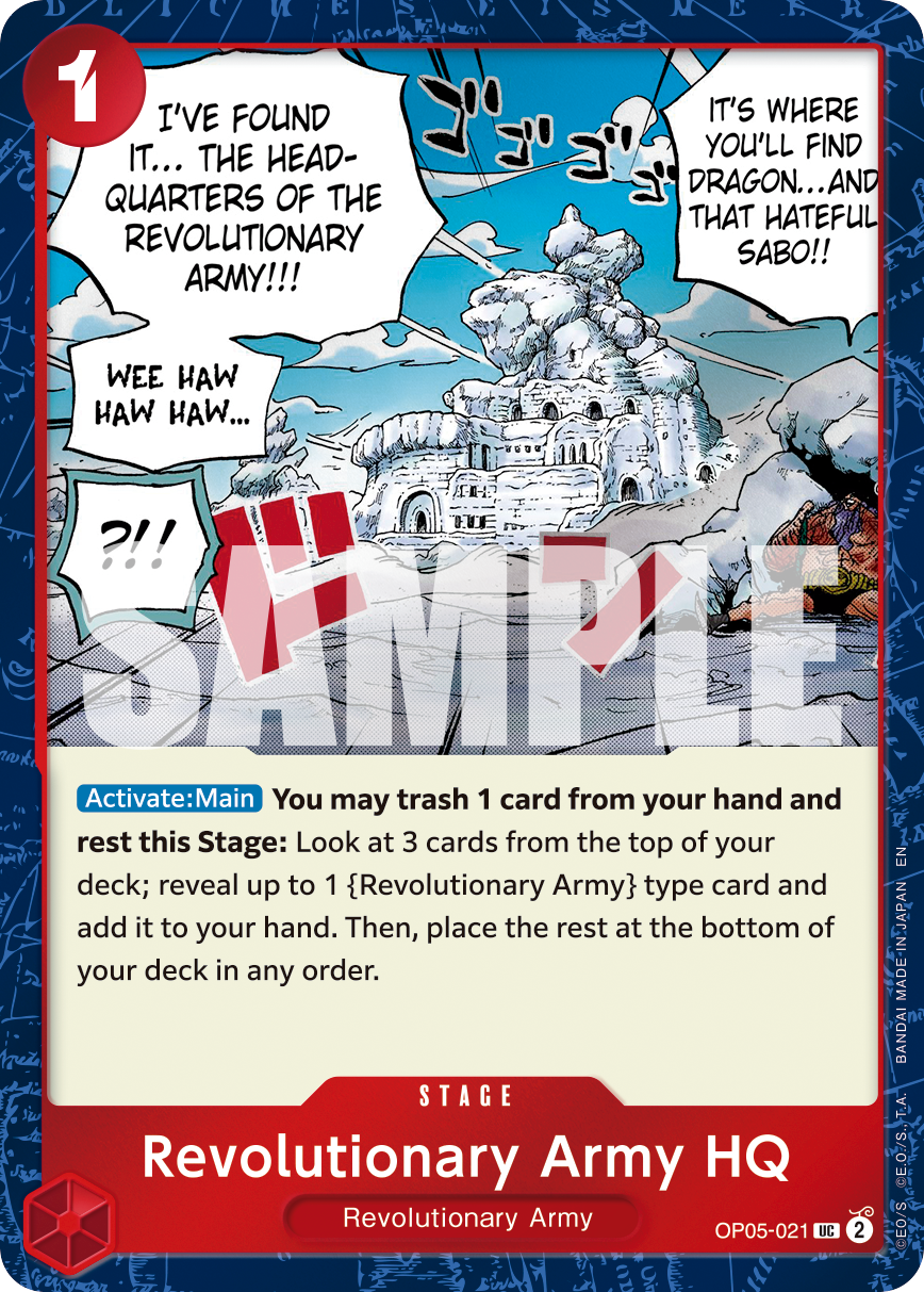 Revolutionary Army HQ (Alternate Art)