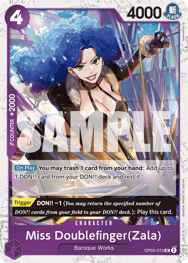 Miss Doublefinger(Zala) (Alternate Art 2)
