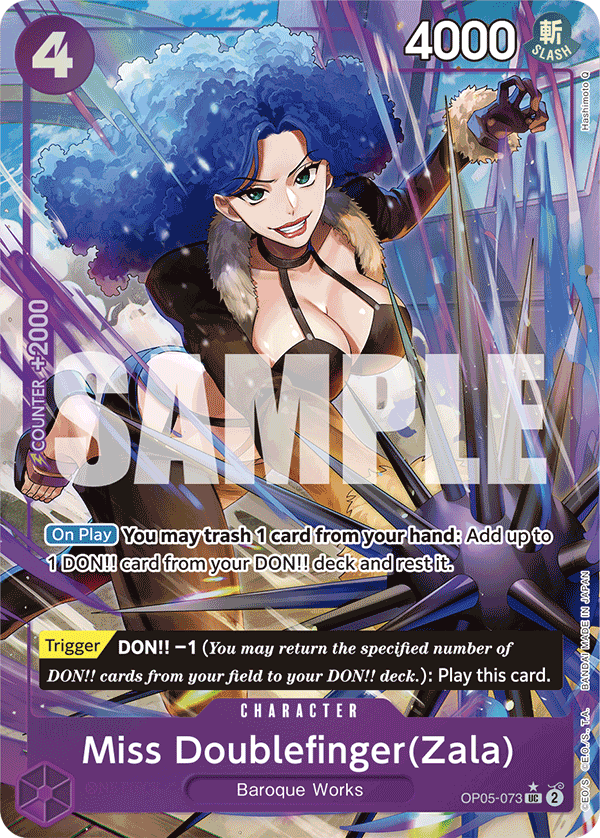 Miss Doublefinger(Zala) (Alternate Art 3)