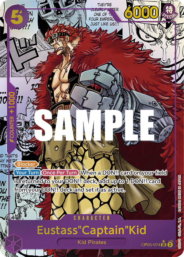 Eustass"Captain"Kid (Alternate Art 2)