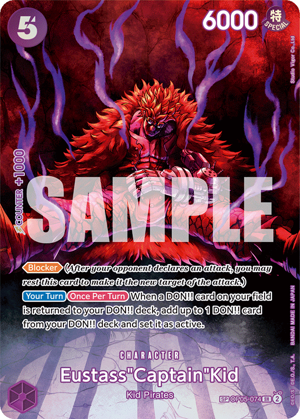 Eustass"Captain"Kid (Alternate Art 3)