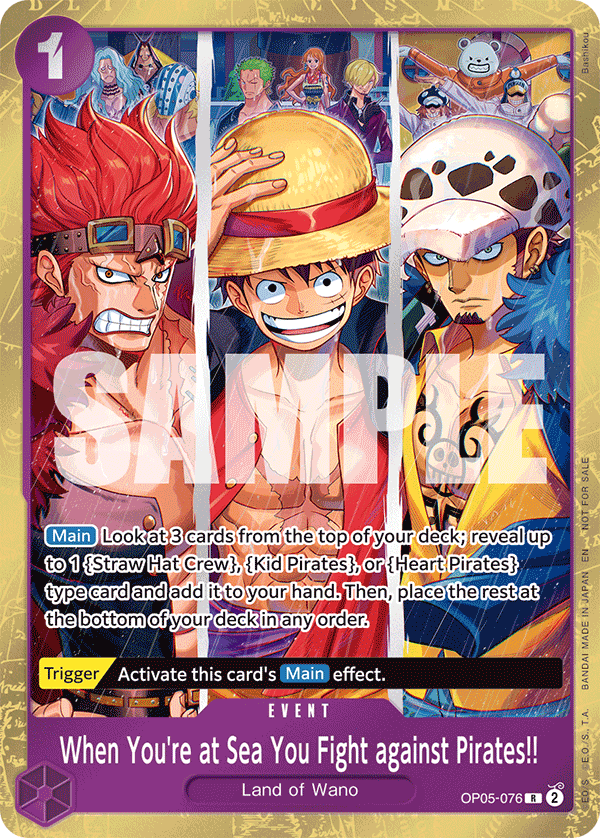 When You're at Sea You Fight against Pirates!! (Alternate Art 3)