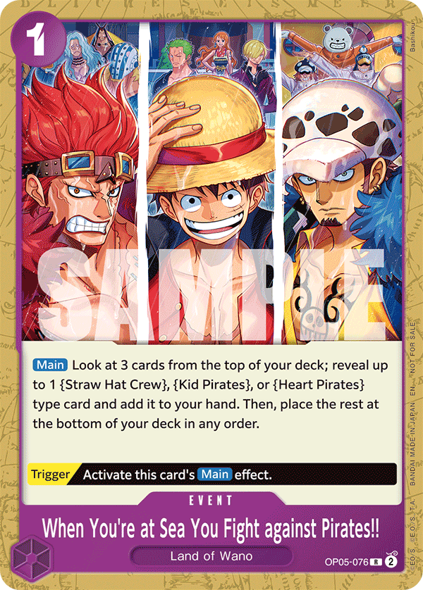 When You're at Sea You Fight against Pirates!! (Alternate Art 4)