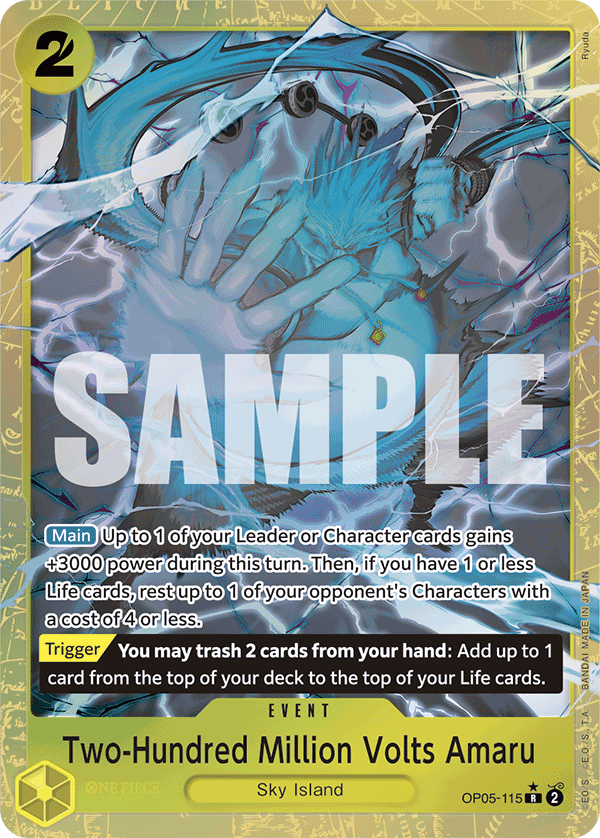 Two-Hundred Million Volts Amaru (Alternate Art 4)