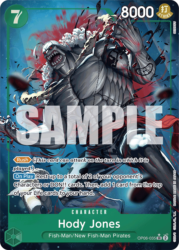 Hody Jones (Alternate Art 3)