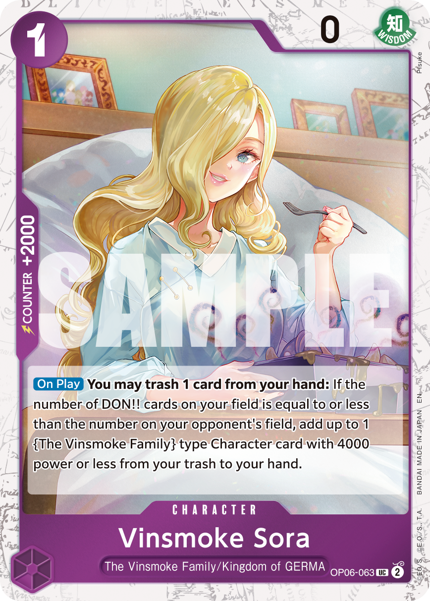 Vinsmoke Sora (Alternate Art)