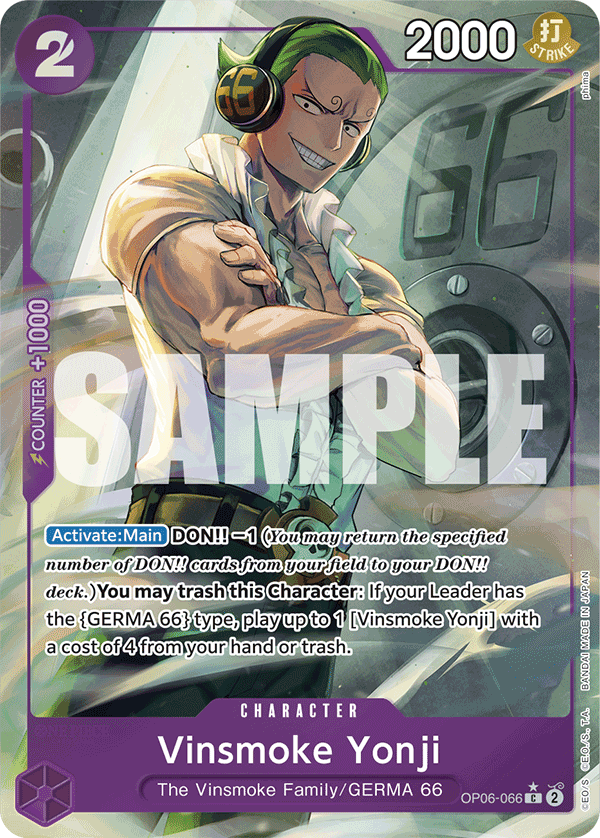 Vinsmoke Yonji (Alternate Art 3)