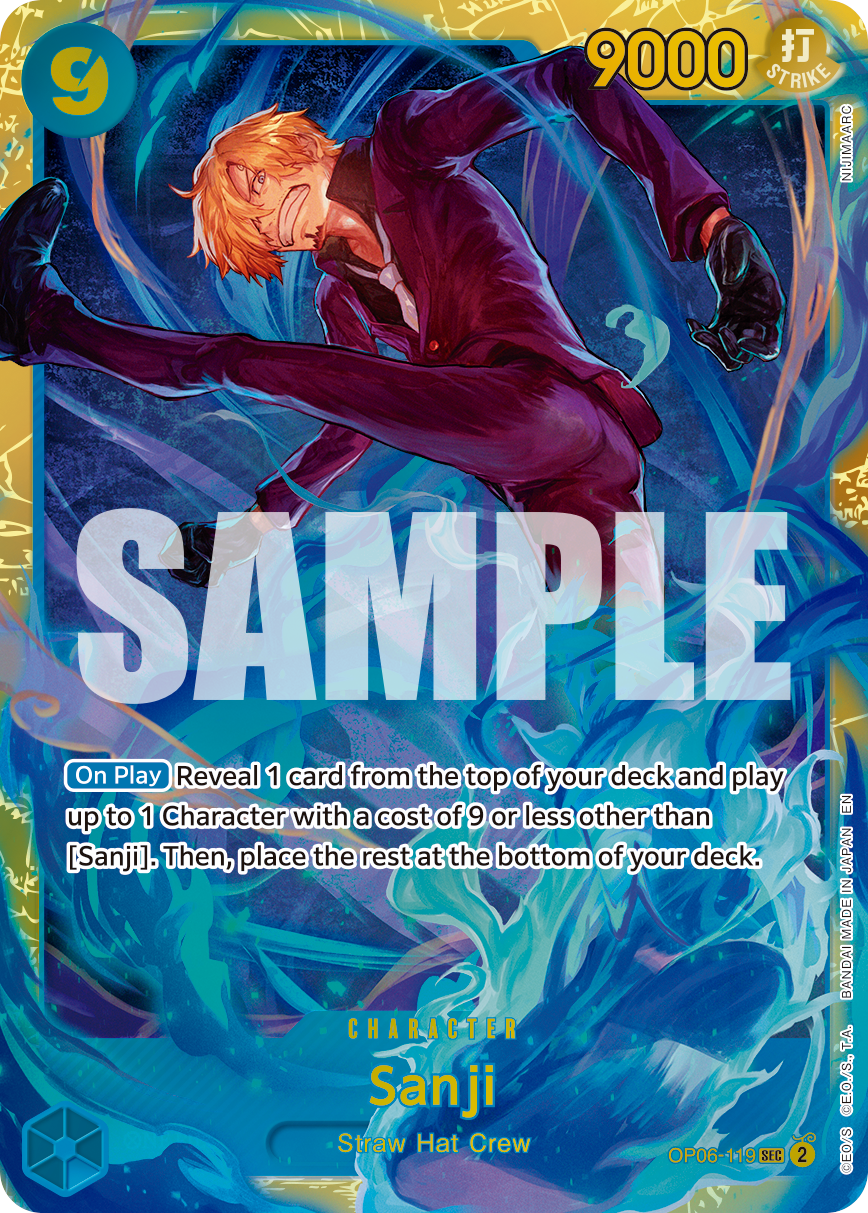 Sanji - OP06-119 (Reprint)