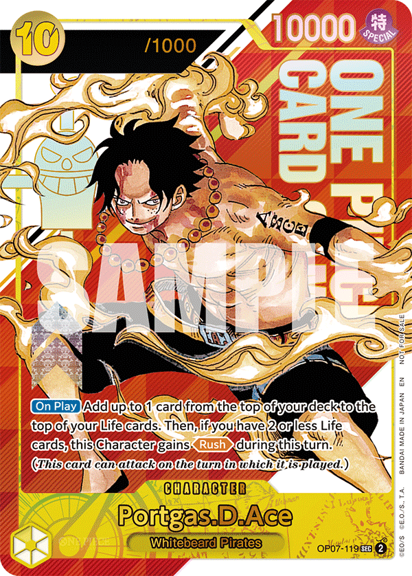 Portgas.D.Ace (Alternate Art 2)