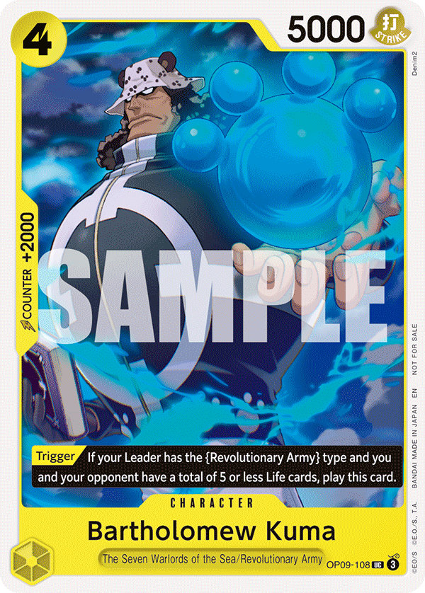 Bartholomew Kuma (Alternate Art)