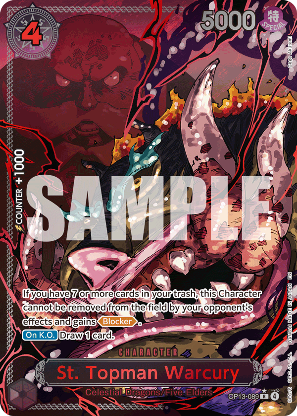 St. Topman Warcury (Alternate Art 2)