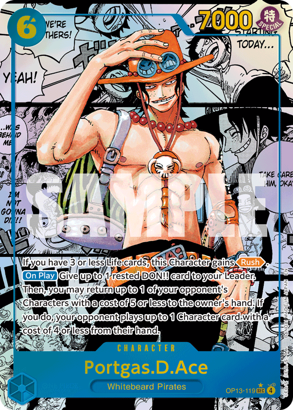 Portgas.D.Ace (Alternate Art 2)