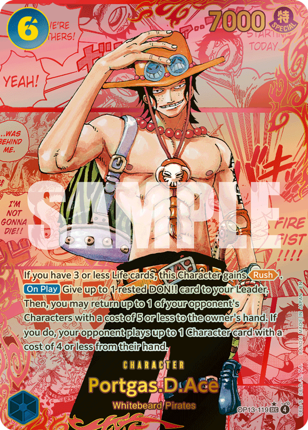 Portgas.D.Ace (Alternate Art 3)
