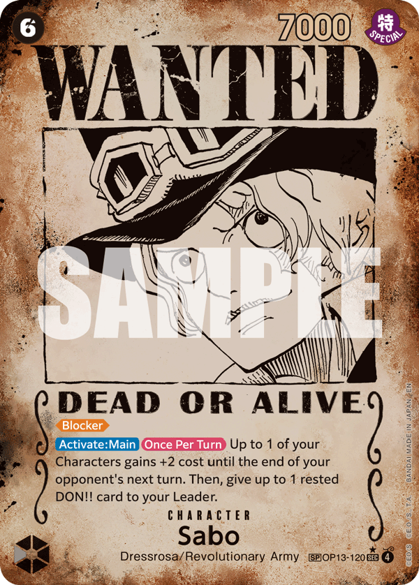 Sabo (Alternate Art 4)