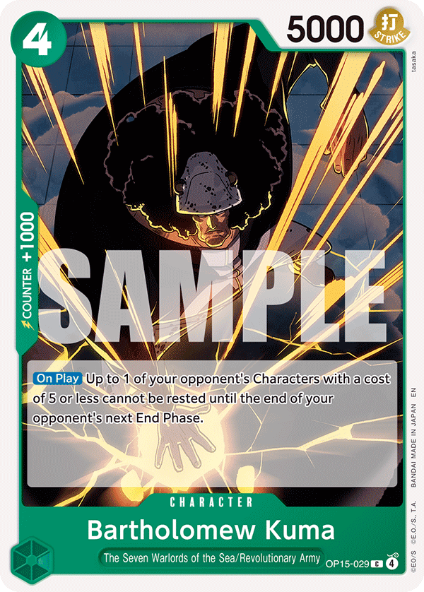 Bartholomew Kuma (OP15-029)