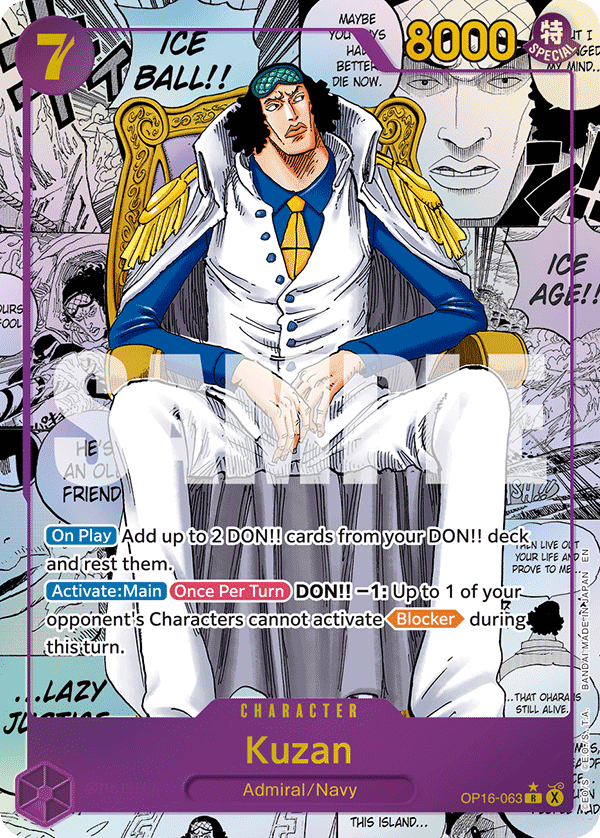 Kuzan (Alternate Art 2)