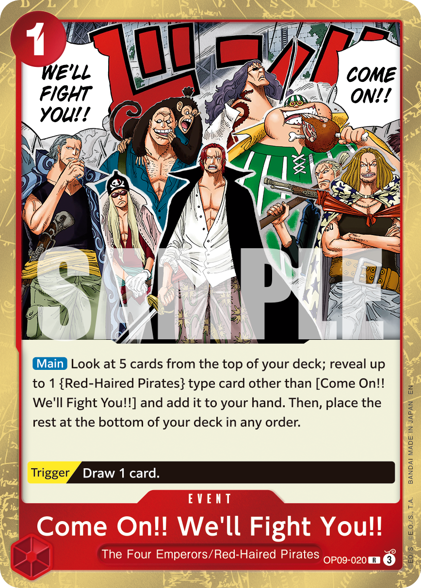 Come On!! We'll Fight You!! (Manga)