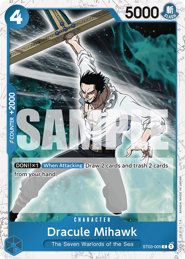 Dracule Mihawk (Alternate Art 4)