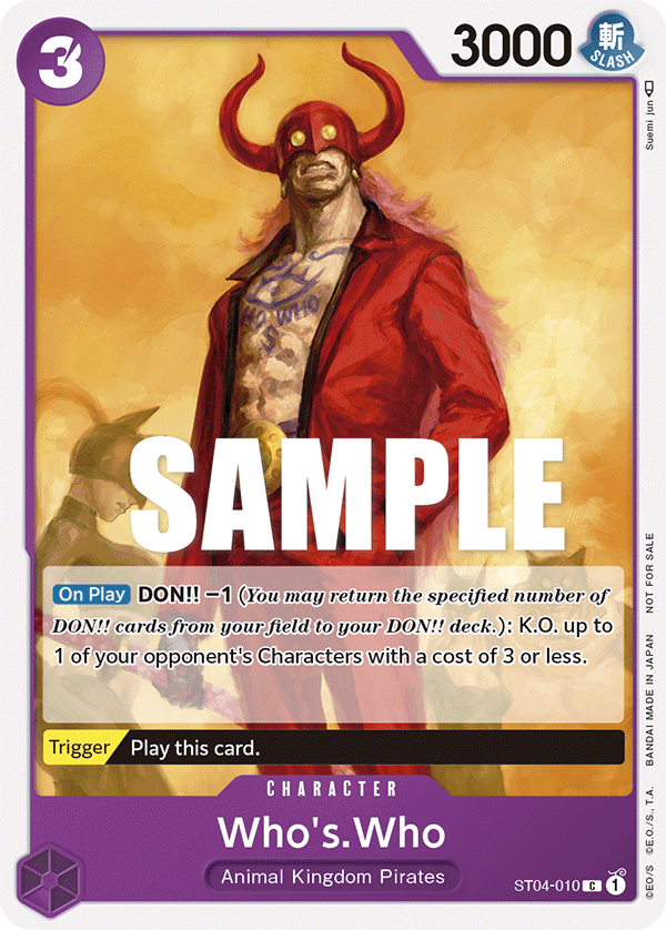 Who's.Who (Alternate Art)