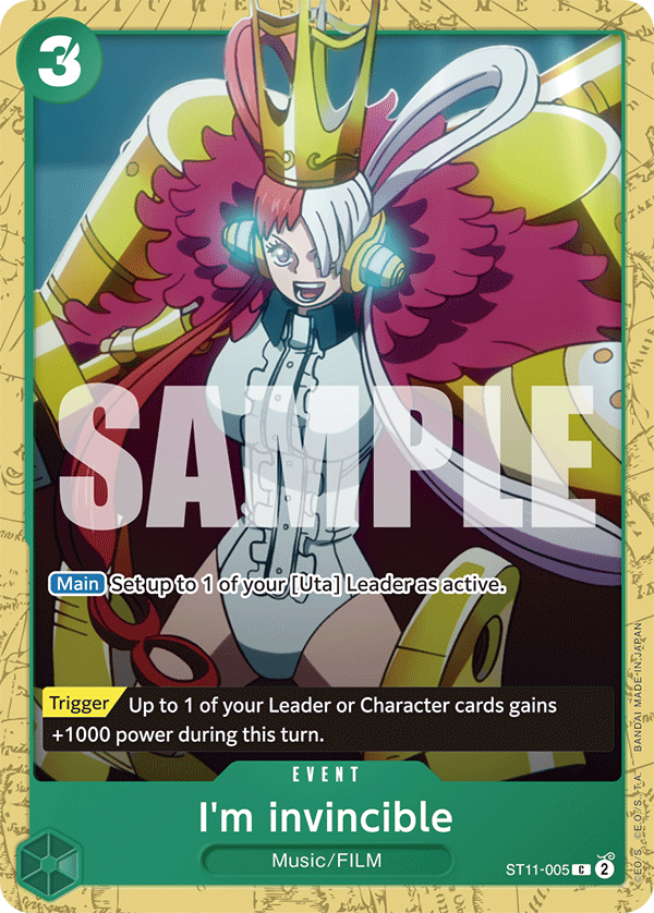I'm invincible (Alternate Art 2)