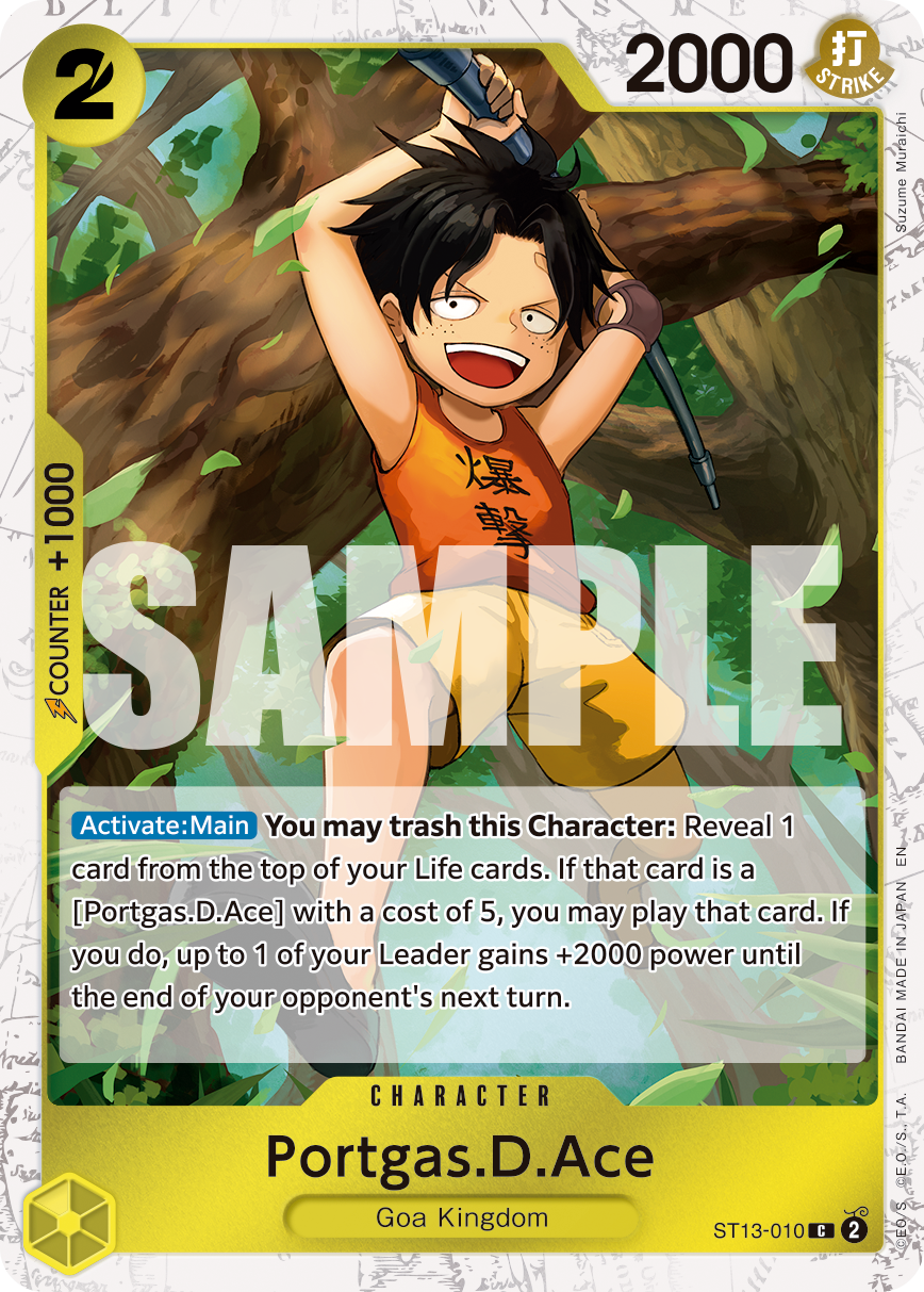 Portgas.D.Ace (Alternate Art 2)