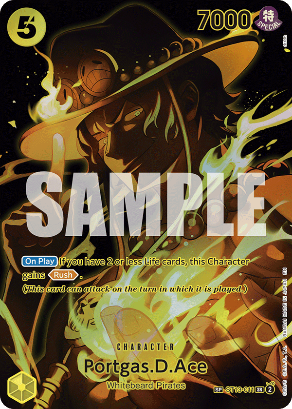 Portgas.D.Ace (Alternate Art 2)