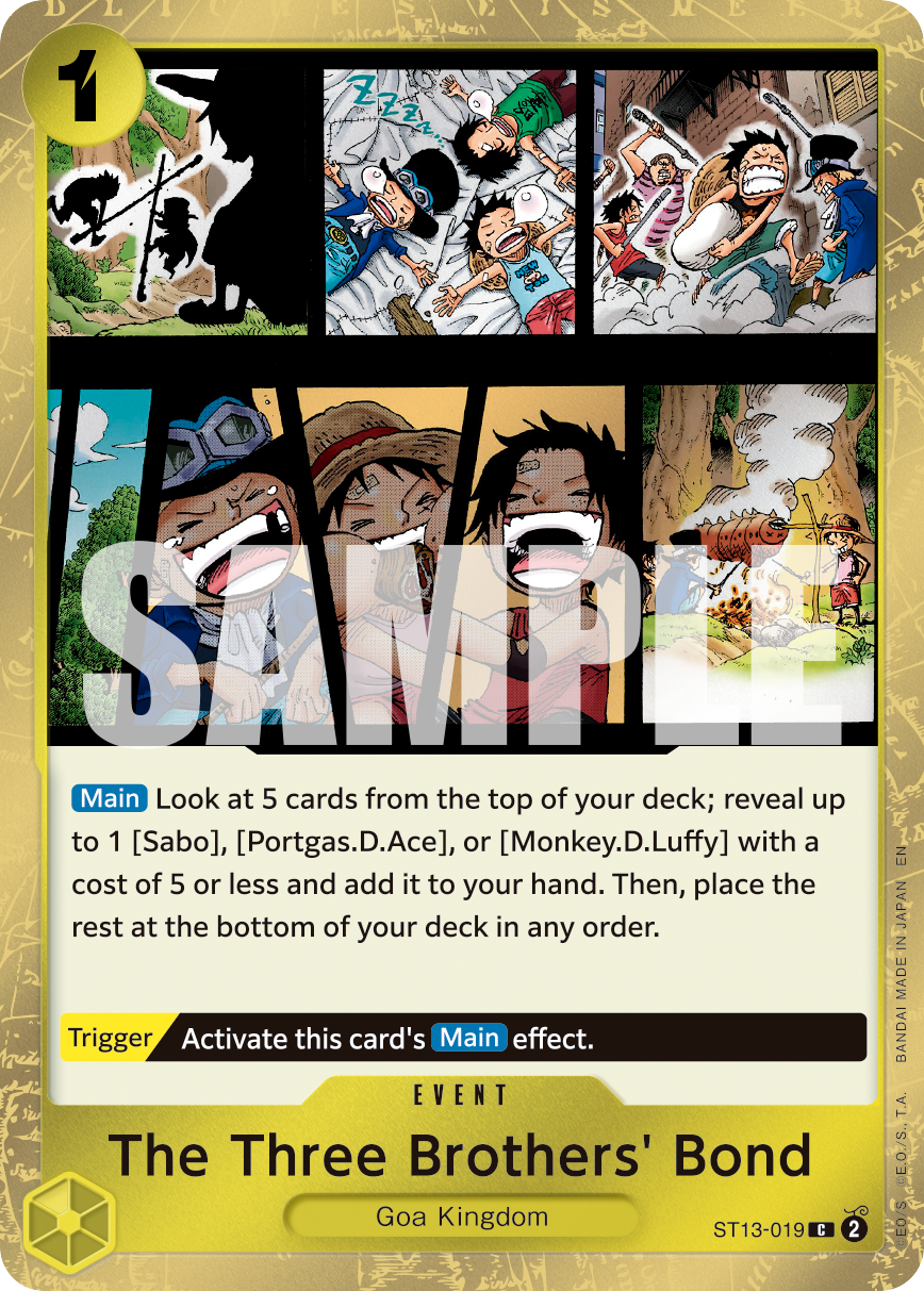 The Three Brothers' Bond (Alternate Art)