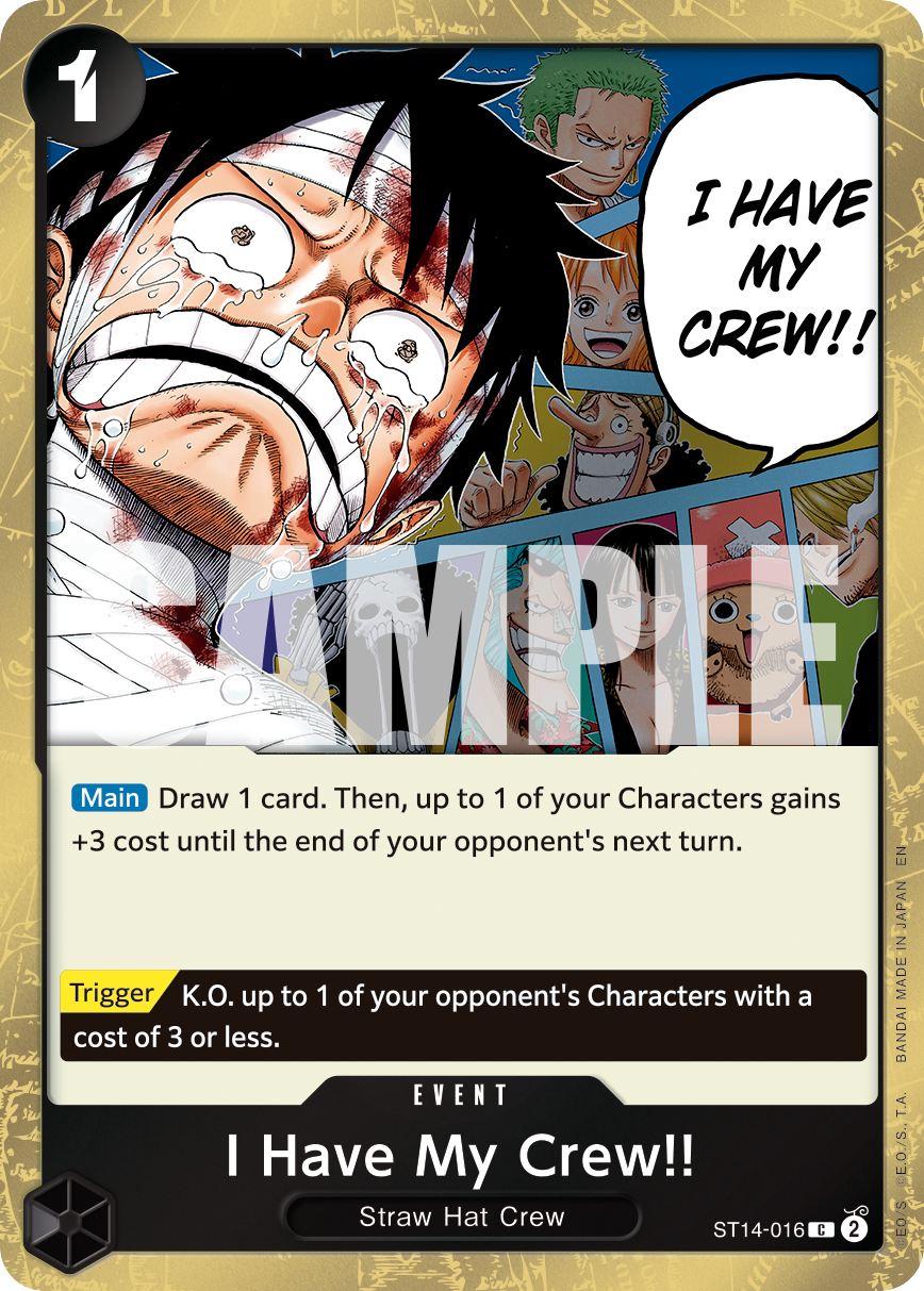 I Have My Crew!! (Alternate Art)
