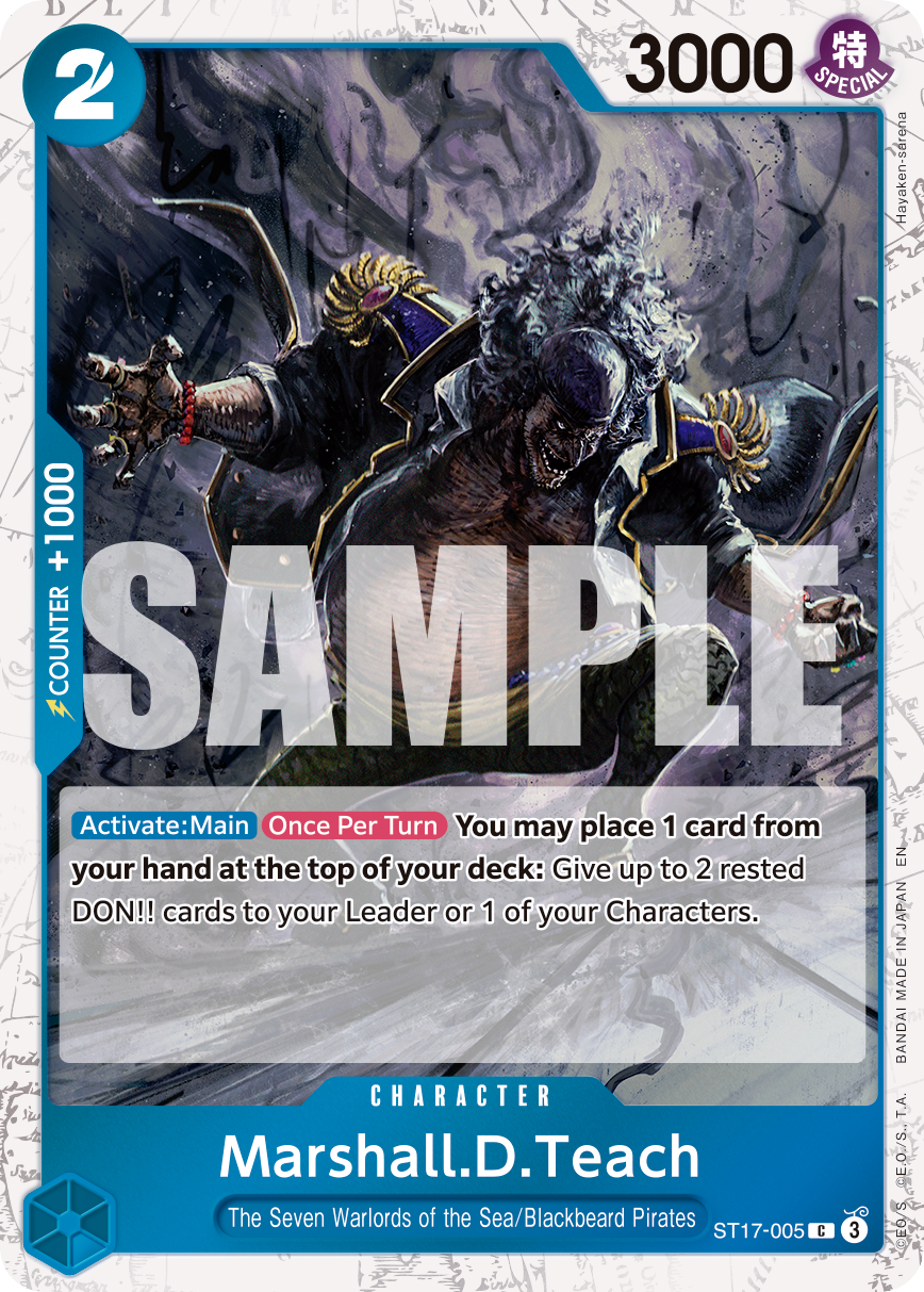 Marshall.D.Teach (Alternate Art)
