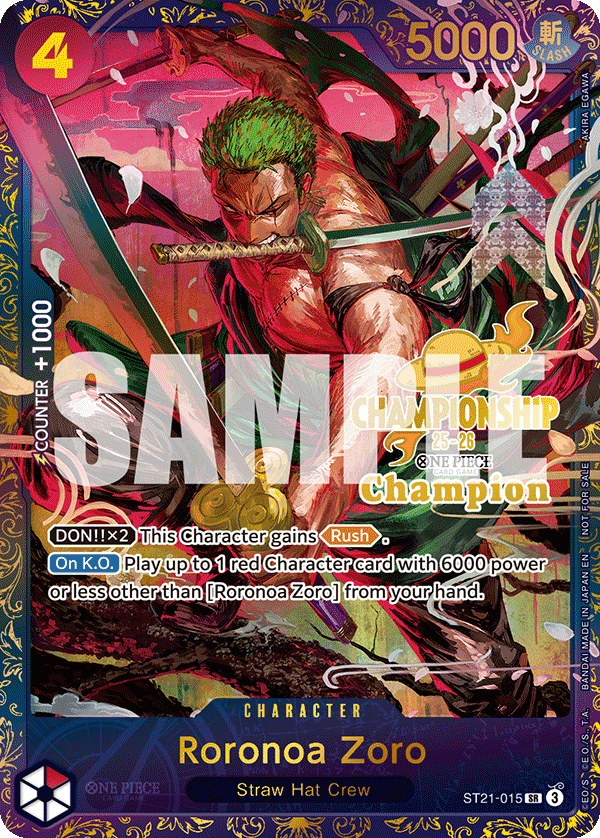 Roronoa Zoro (Alternate Art 2)