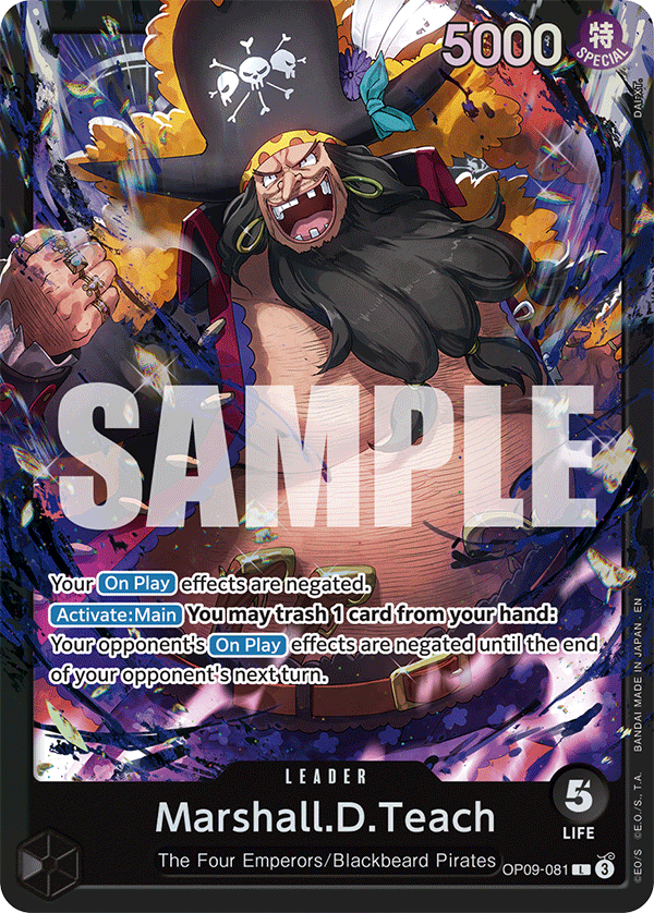 Marshall.D.Teach (OP09-081)