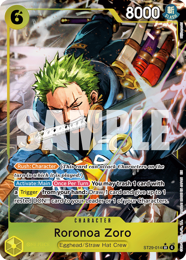 Roronoa Zoro (Alternate Art)